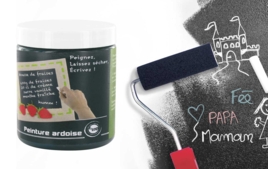 Peinture ardoise et craie - Peintures à effets - 10doigts.fr