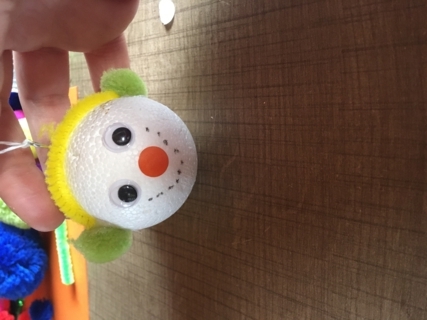 Bonhomme de neige - Créations d'enfant - 10doigts.fr