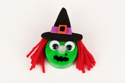 Sorcières scintillantes - Activités manuelles Halloween - 10doigts.fr