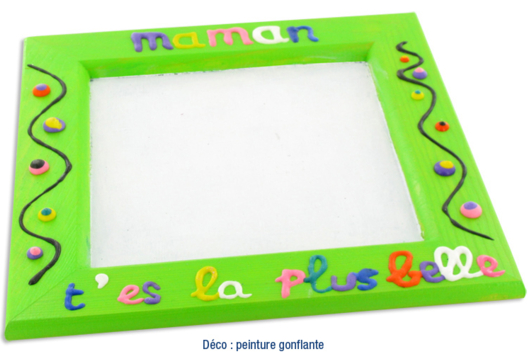Cadre ou vide-poche déco 3D - Activités manuelles objets décorés - 10doigts.fr - 2