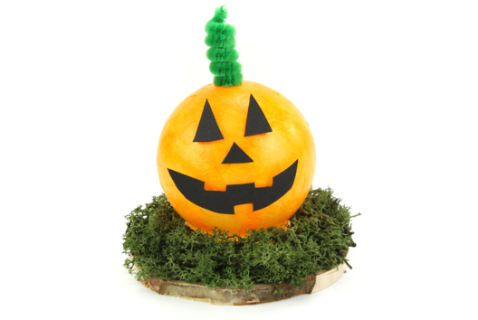 citrouille lumineuse halloween activité enfants - Activités manuelles Halloween - 10doigts.fr