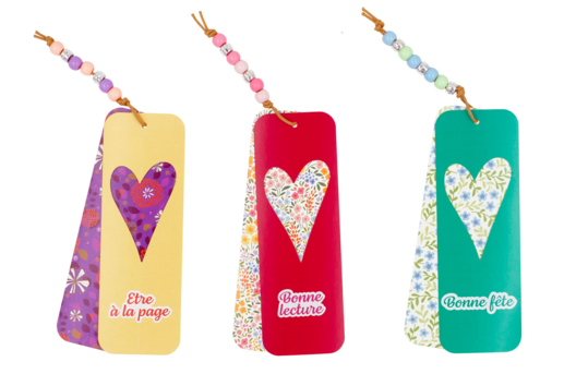 kit marque page fleuris - Activités manuelles cadeaux école - 10doigts.fr - 2