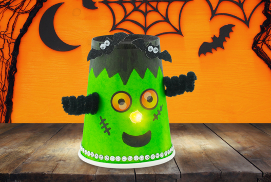 Monstre frankenstein activité Halloween enfants - Activités manuelles Halloween - 10doigts.fr