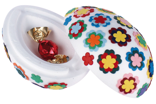 Oeuf de Pâques surprise - Activités manuelles Pâques - 10doigts.fr
