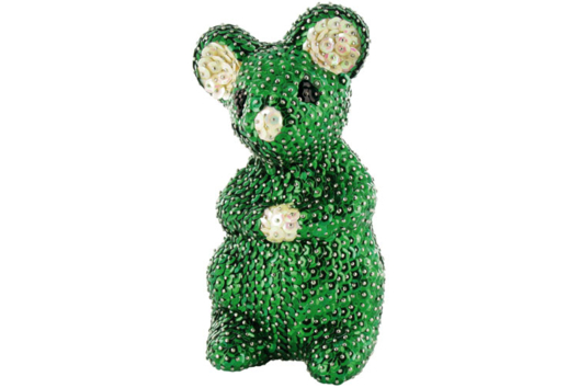 Souris à paillettes - Activités manuelles sequins - 10doigts.fr - 2