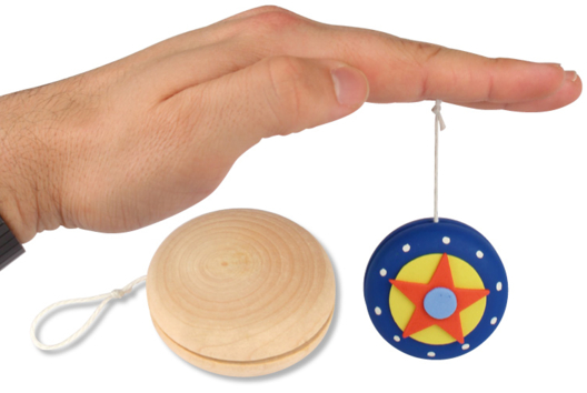 Yoyo en bois - Activités manuelles objets décorés - 10doigts.fr