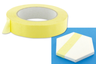 Ruban de masquage crêpe - 50 mètres - Adhésifs colorés et Masking tape - 10doigts.fr