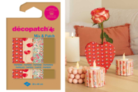 Decopatch Mix - 4 feuilles "fleurs champêtres" - Papiers Décopatch - 10doigts.fr