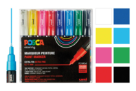 feutre posca pointe extra fine - Marqueur POSCA - 10doigts.fr