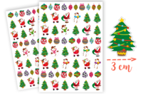 gommettes de noël - Gommettes Noël - 10doigts.fr
