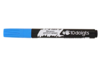 Marqueur peinture opaque - bleu clair - Marqueurs multi-supports - 10doigts.fr