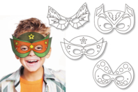 Masques Super Héros - Masques Créatifs - 10doigts.fr