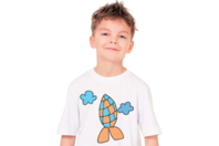 t-shirt en coton blanc - Coton, lin - Textiles - 10doigts.fr