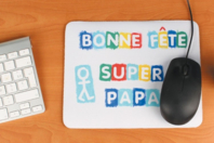 Tapis Souris - Objets pour le bureau - 10doigts.fr