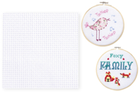 toile aida broderie - Toiles à broder - 10doigts.fr