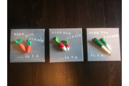 mini chassis de légumes - Home Déco, Châssis - 10doigts.fr