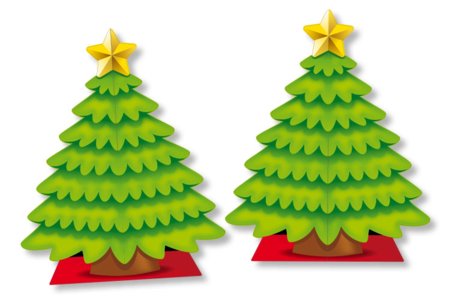 Sapin géant 3D + 98 gommettes - Kits créatifs de Noël – 10doigts.fr