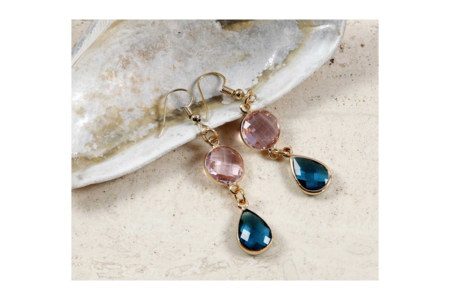 6 Pendentifs breloque crystal- Vert - Breloques, pampilles – 10doigts.fr