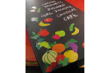 Gommettes légumes sur ardoise - Gommettes Fleurs, Fruits et Légumes – 10doigts.fr