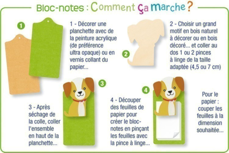 Chien en bois naturel - Silhouettes en bois – 10doigts.fr