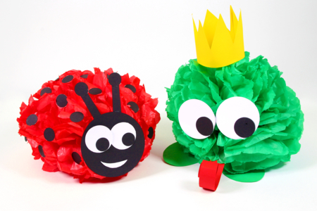 Activite Printemps Papier de soie - Activités manuelles animaux – 10doigts.fr