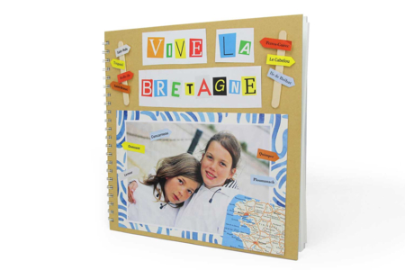 album photo aquarelle - Papiers à motifs – 10doigts.fr