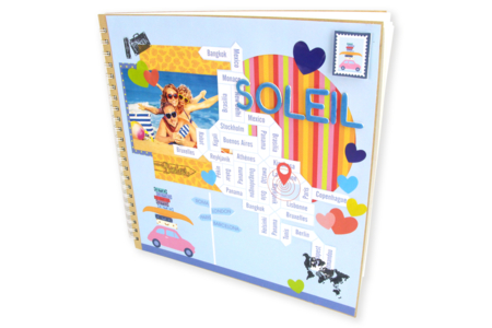 album scrapbooking - Déco en bois brut – 10doigts.fr