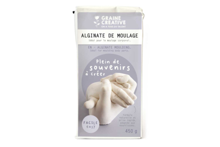Alginate prise rapide empreinte bébé - Empreinte - Modelage et moulage – 10doigts.fr
