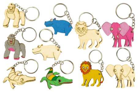 animaux savane - Porte-clés – 10doigts.fr