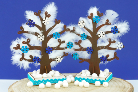 Arbre d'hiver - Activités manuelles Hiver – 10doigts.fr