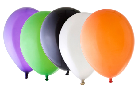 ballons halloween - Ballons, guirlandes, serpentins – 10doigts.fr