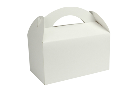 boite à goûter lunch box en carton blanc - Boîtes en carton – 10doigts.fr