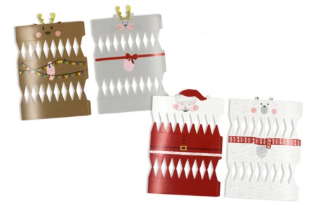 boites de noel - Activités manuelles emballages cadeaux créatifs de Noël – 10doigts.fr