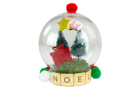 boule à neige noël - Boule à neige, Cloche – 10doigts.fr