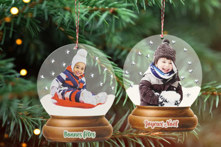 Boule Neige Photo Enfant - Kits créatifs de Noël – 10doigts.fr