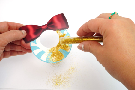 boules adhésive à pailleter - Boules de Noël DIY – 10doigts.fr