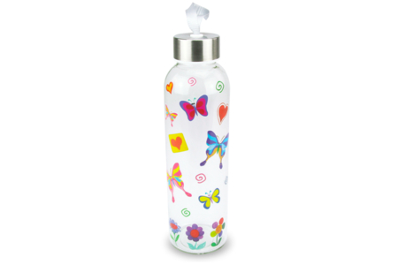 bouteille verre stickers  - Stickers Fantaisies – 10doigts.fr