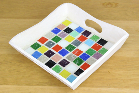Bricolage Enfant Plateau Mosaïques - Activités manuelles mosaïques – 10doigts.fr