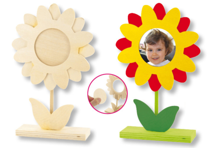 Cadre fleur - Activités manuelles fête des mères – 10doigts.fr