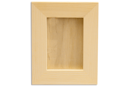 Cadre photo en bois avec vitre - Activités manuelles objets décorés – 10doigts.fr