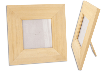 Cadre photo en bois avec vitre - Activités manuelles objets décorés – 10doigts.fr