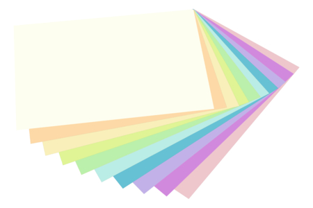 Cartes légères Format A4 (10 couleurs pastel) - 100 feuilles - Papiers Format A4 – 10doigts.fr
