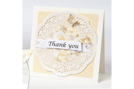 collage napperon sur carte - Accessoires en papier – 10doigts.fr