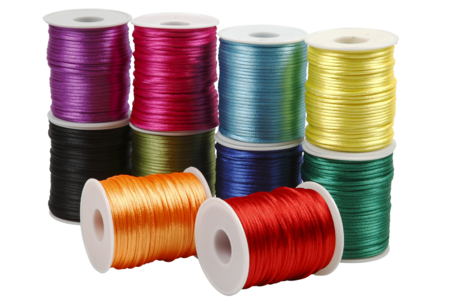 cordon en satin vives - Cordon queue de rat – 10doigts.fr