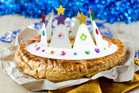 couronne assiette carton épiphanie roi enfant - Activités manuelles Épiphanie – 10doigts.fr