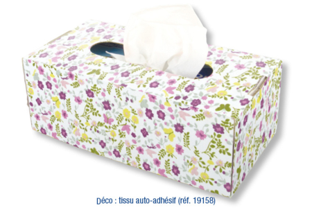 Couvre boîte à mouchoirs - Boîtes en carton – 10doigts.fr