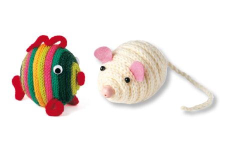 Créations avec des tricotins manuel ou automatique - Activités manuelles tricot et pompons – 10doigts.fr