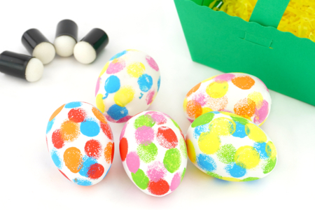 Décorer oeufs Paques Peinture - Activités manuelles Pâques – 10doigts.fr