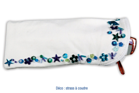 étui lunette soleil - Coton, lin - Textiles – 10doigts.fr