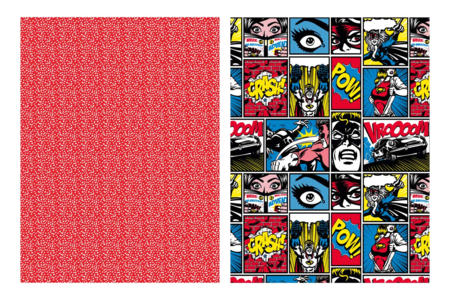 feuilles decopatch band dessinée - Papiers Décopatch – 10doigts.fr